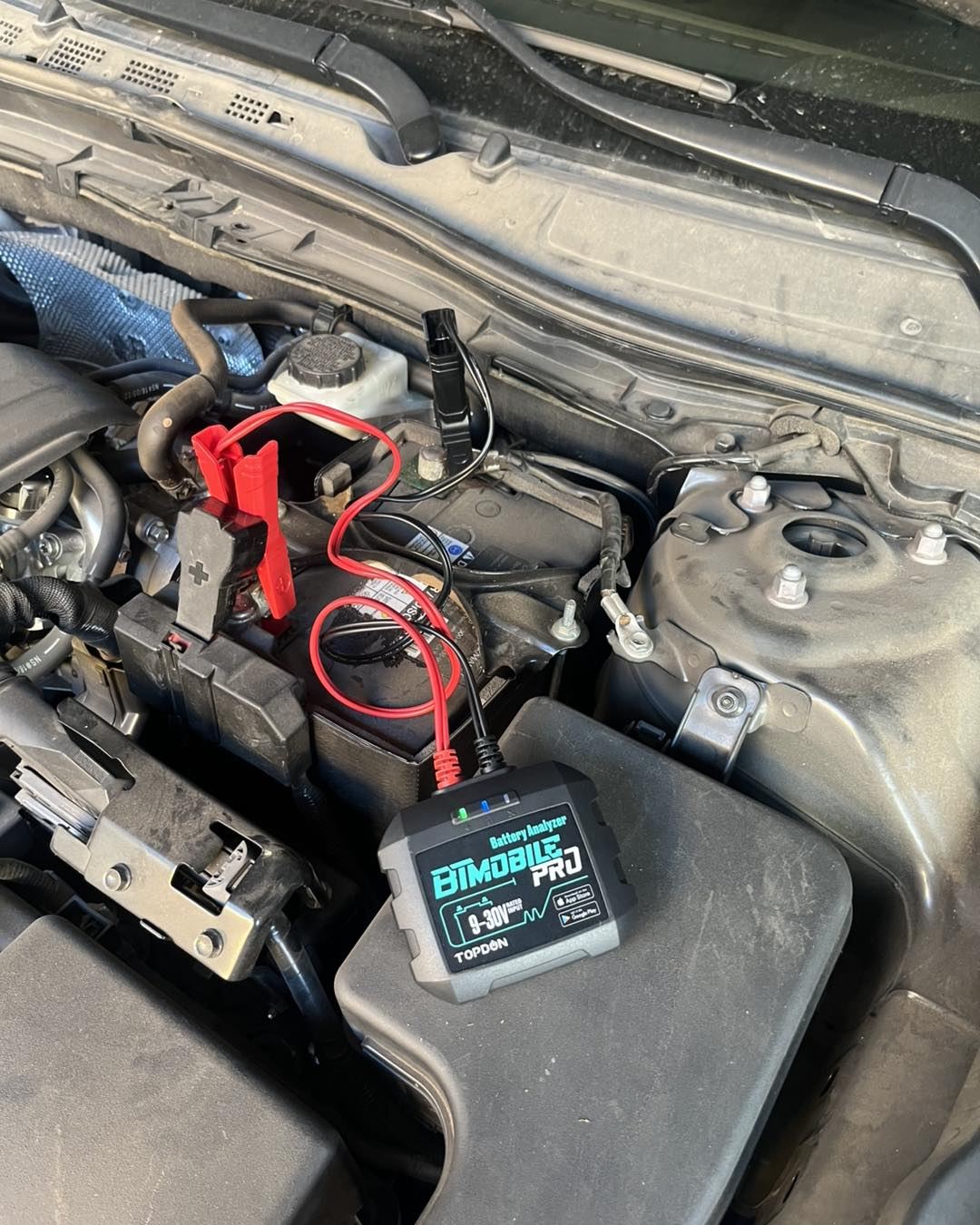 Testing a car battery that will not start at home or work