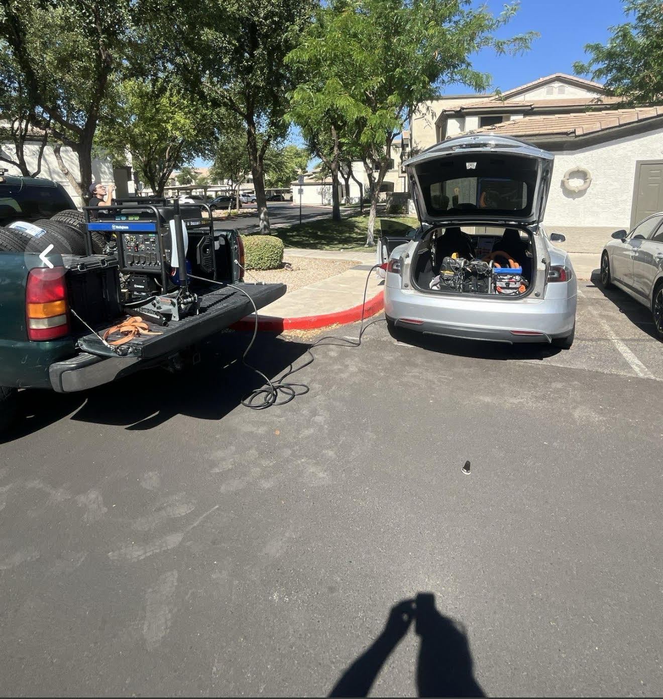 Mobile EV charging roadside assistance in San Tan Valley AZ