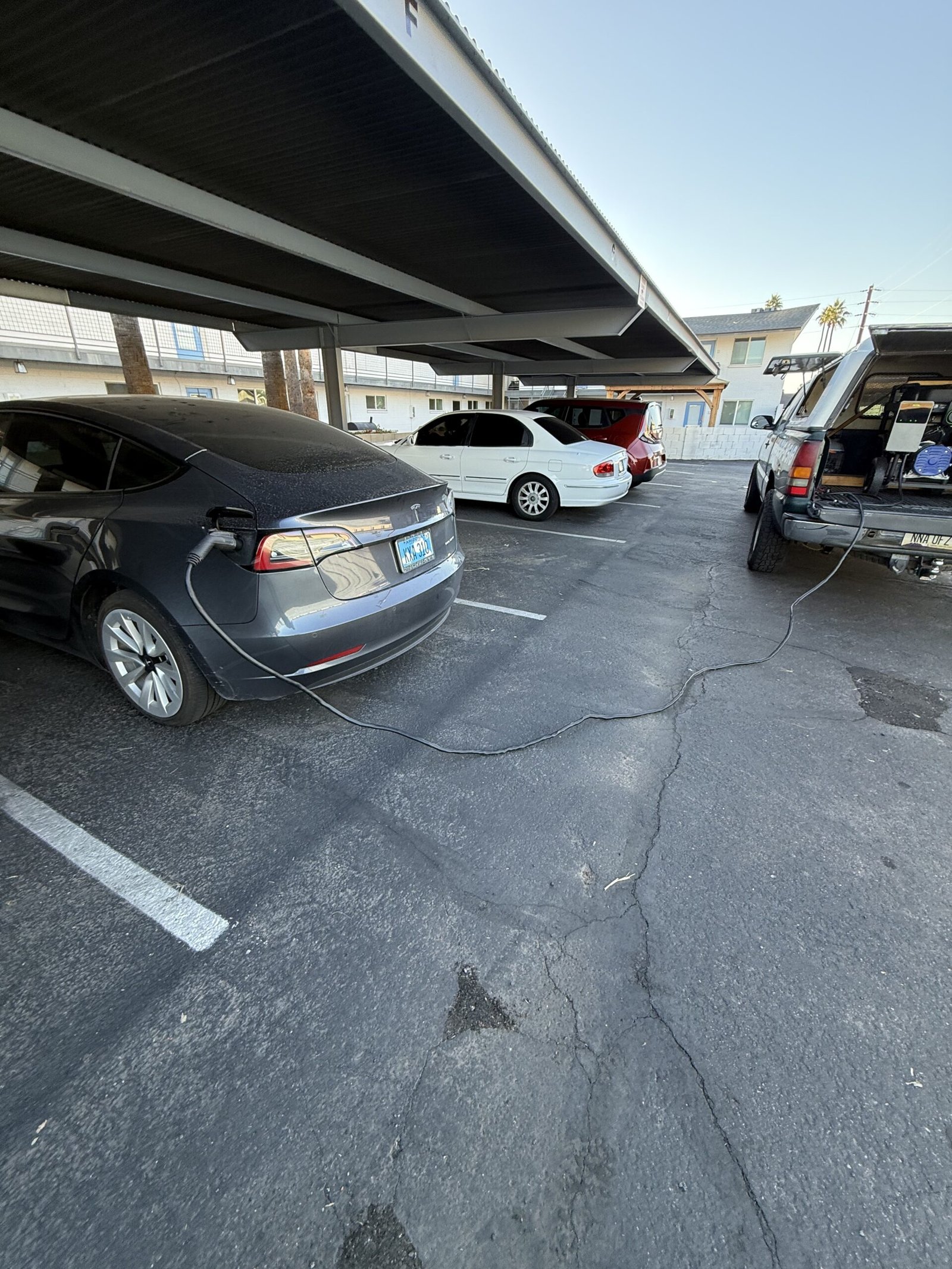 Roadside assistance mobile EV charging for electric vehicles in Tempe
