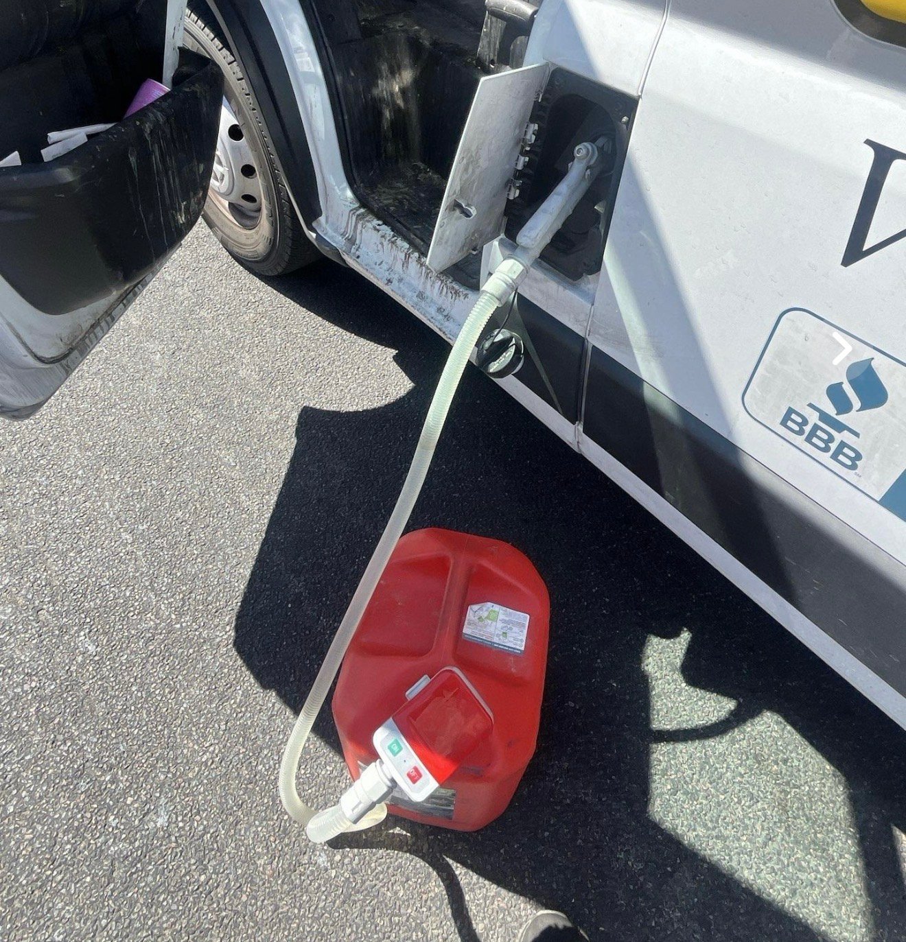 Emergency roadside assistance fuel delivery in San Tan Valley AZ