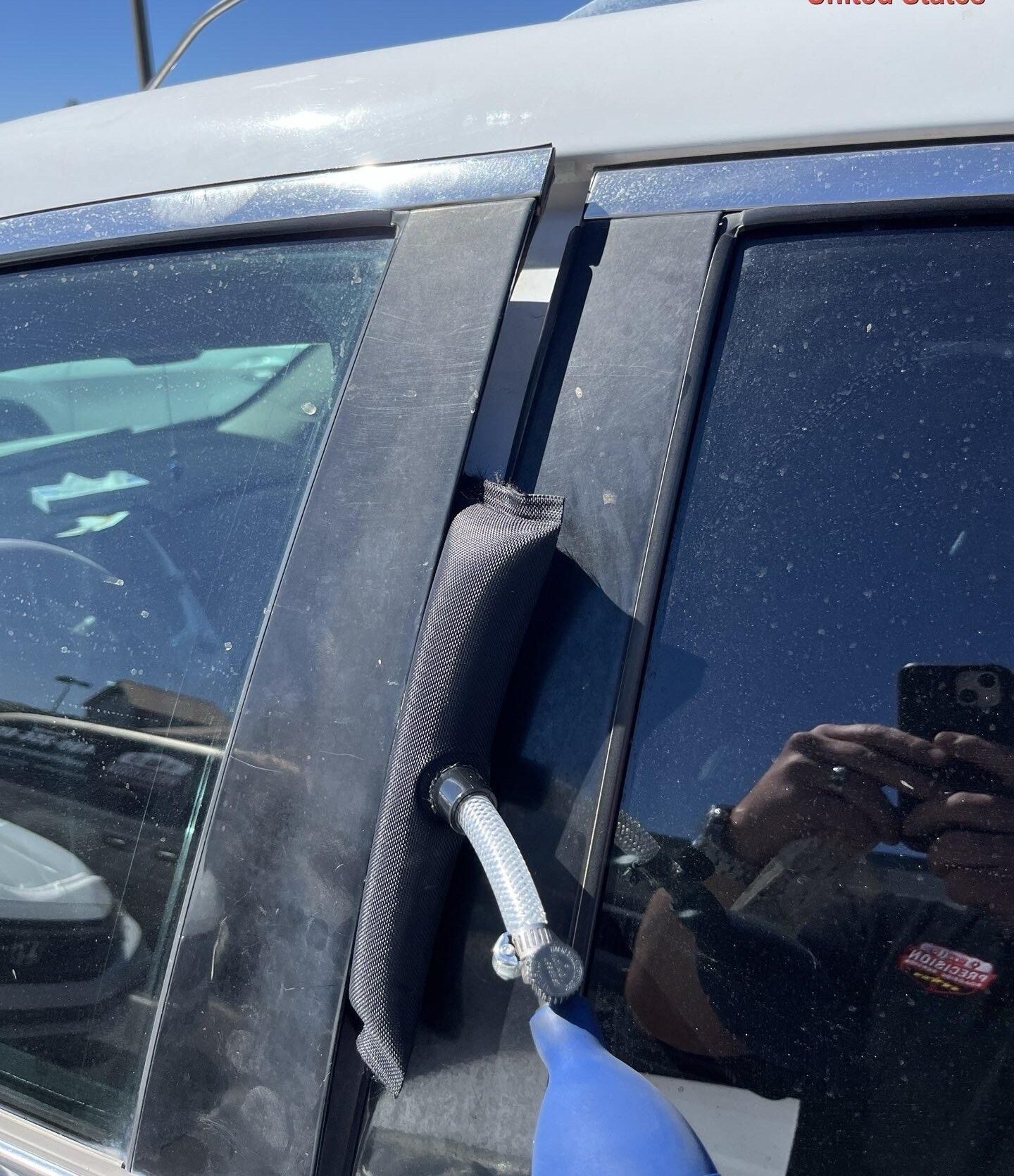 Car lockout service by Precision Roadside Service